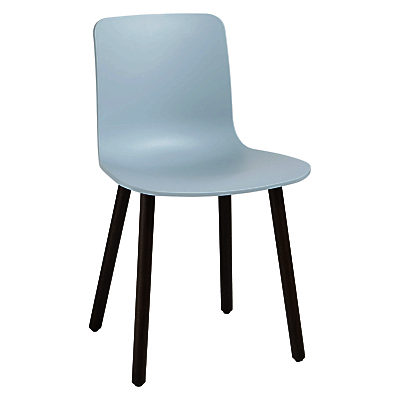 Vitra HAL Chair Ice Grey / Dark Oak